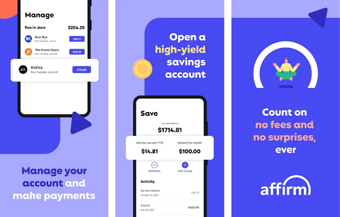 Advance cash app - affirm