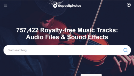 DepositPhotos Review - Stock Audio Files