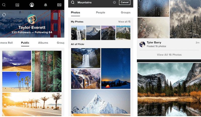 flickr - Instagram Alternative 