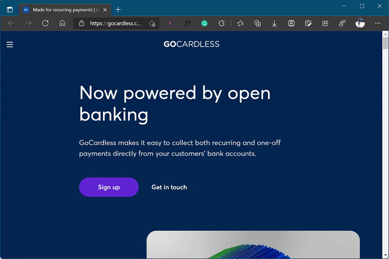GoCardless - site like klarna