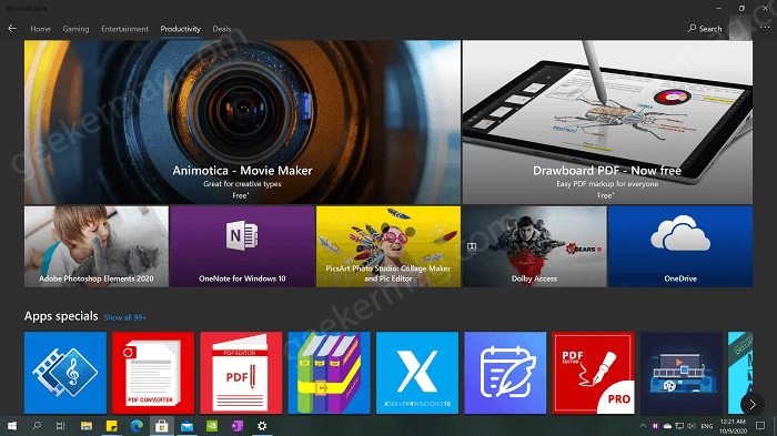 Legacy Microsoft Store app Windows 11