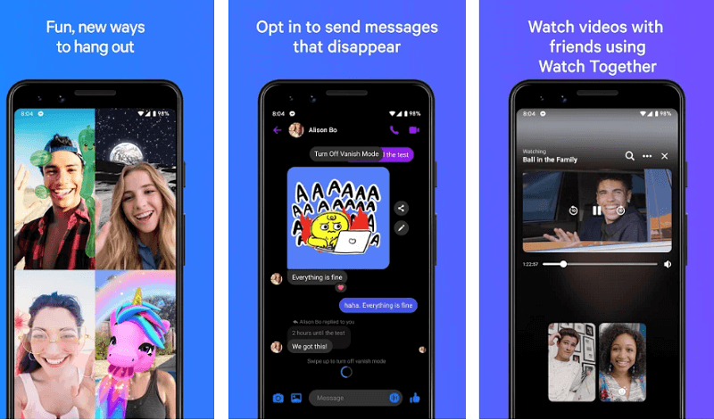 Messenger - Snapchat alternative