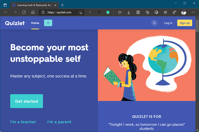 Quizlet - Kahoot alternative