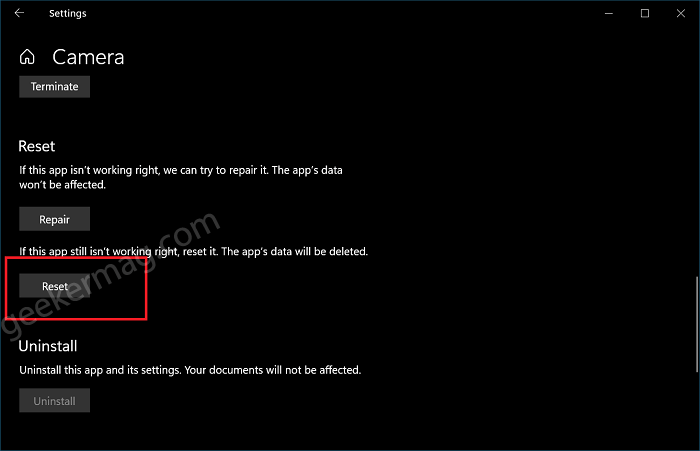 Fix   Windows 10 Camera Error 0xA00F424F   0x80131500   0x80004005 - 61