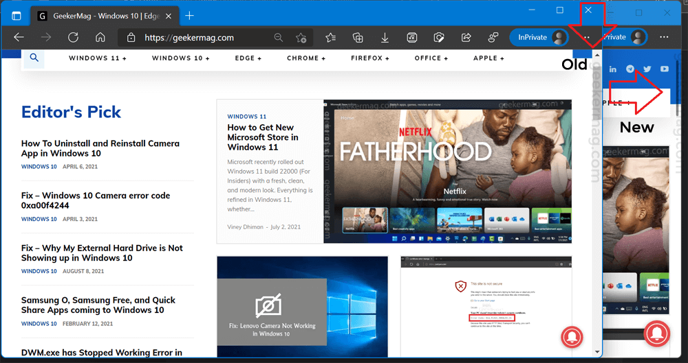 How to Enable Overlay Scrollbars for Microsoft Edge in Windows 11 - 53