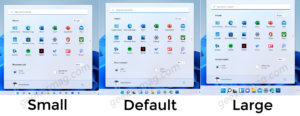 How to Change Taskbar Size in Windows 11 (Small, Default & Large) How to Change Taskbar Size in Windows 11 (Small, Default & Large)