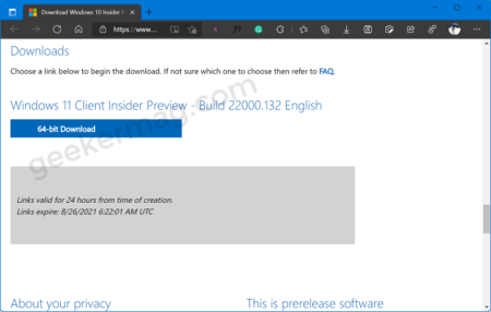 How to Download ISO Images of Windows 11 Dev and Beta Build