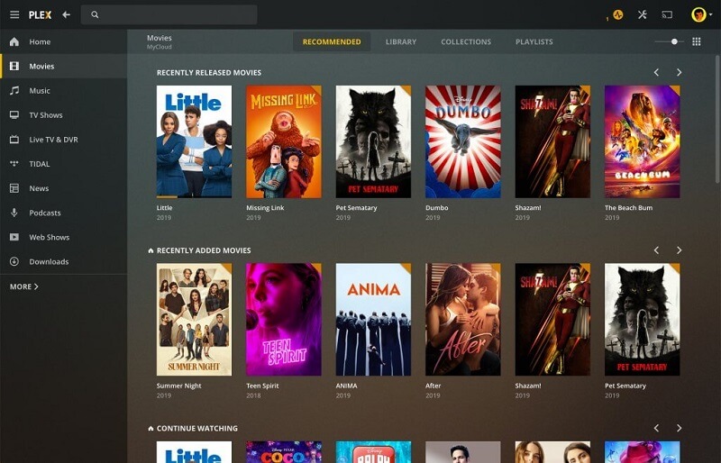 Plex Player for Windows 10