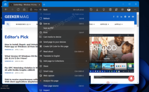 How to Save Web Page as a PDF on Microsoft Edge