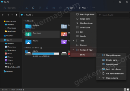 How to Show Hidden Files, Folders & Drives on Windows 11