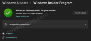 Fix: Windows 11 Insiders Unable to switch from Dev to Beta channels Fix: Windows 11 Insiders Unable to switch from Dev to Beta channels