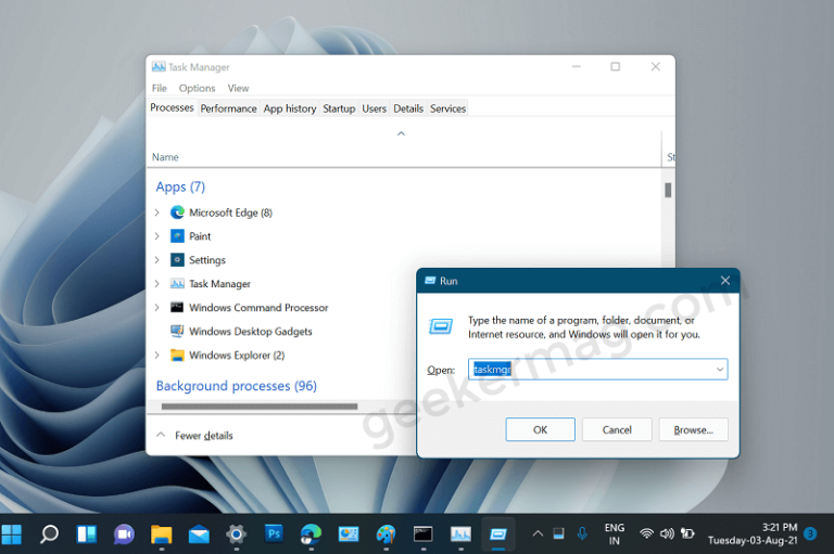 How to Open Task Manager in Windows 11 (All Ways)