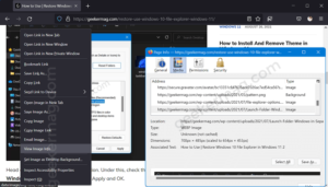How to Restore Missing View Image Info Option in Firefox How to Restore Missing View Image Info Option in Firefox