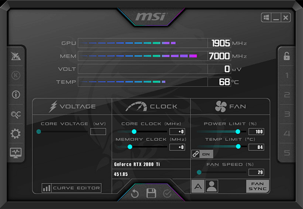  MSI Afterburner