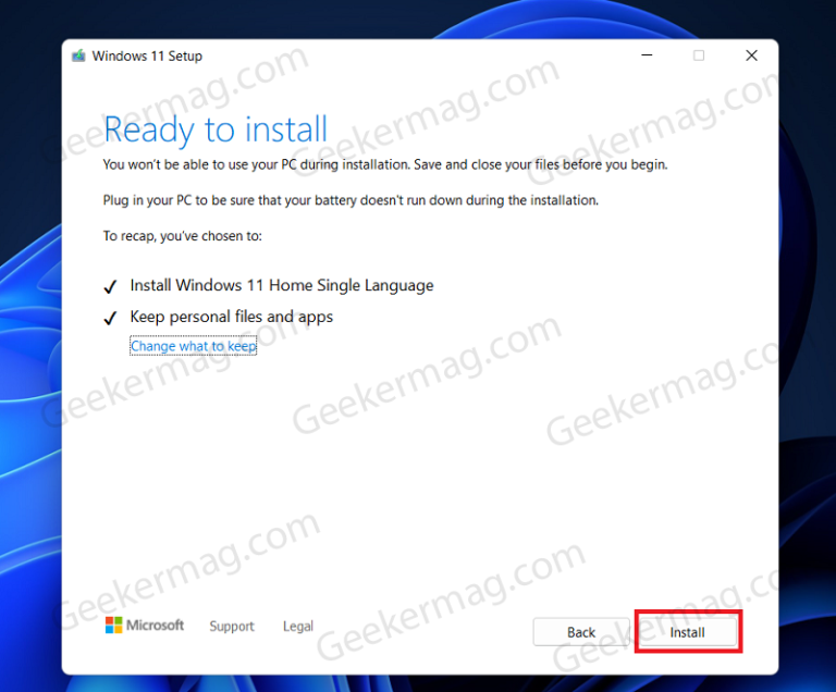 How To In-Place Upgrade Or Repair Install Windows 11 Using ISO File