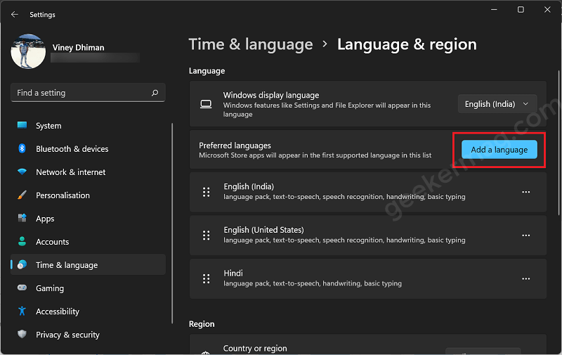 How to Change Language for Widgets on Windows 11  Two Ways  - 8