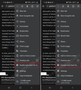 How to Enable|Disable Dark Theme for Specific Site in Google Chrome Enable|Disable Dark Theme for Specific Site in Google Chrome