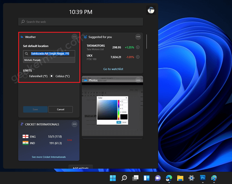 How to Add or Remove Widgets in Windows 11 - 80