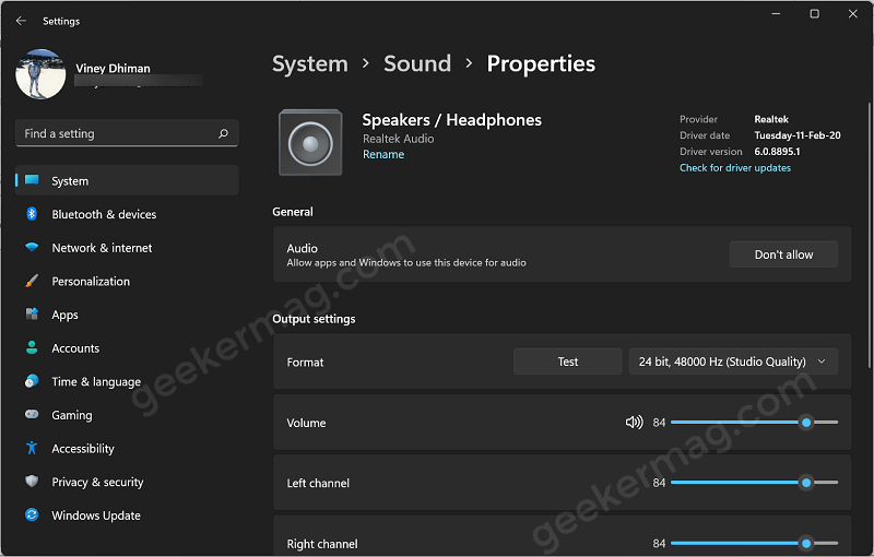 Windows 11 Sound not Working  Troubleshoot the Problems - 47