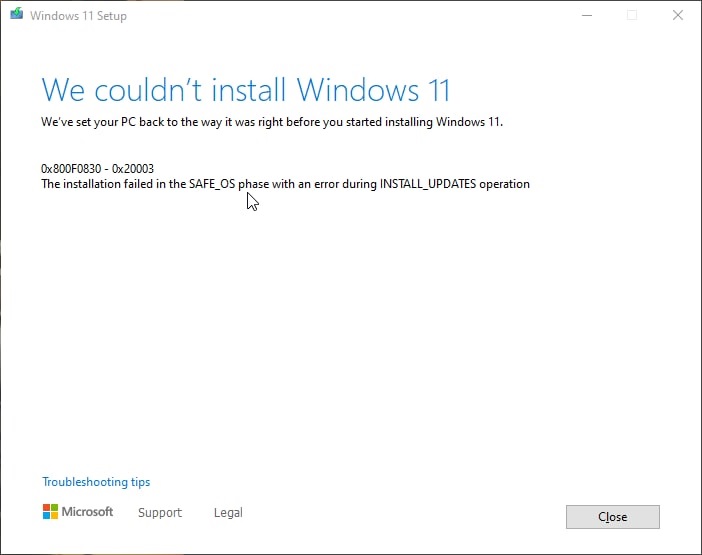 Windows 11 Installation Assistant Error 0x8007007f   How to Fix - 51