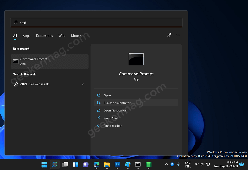 Launch Elevated Windows Terminal in Windows 11