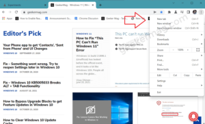 How to Enable & Make Google Chrome Menus Style like Windows 11 windows-11-style-menu-2