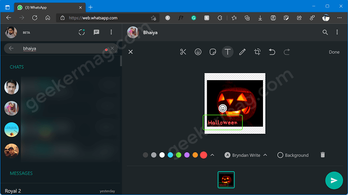 Make Your Own Custom Stickers on WhatsApp Web and Import to Phone - 32