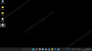 Windows 11 Displaying A Black Wallpaper: How To Fix? Fix - Windows 11 Desktop displaying black background