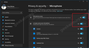 How to Allow Desktop Apps to Use Microphone in Windows 11 How to Allow Desktop Apps to Use Microphone in Windows 11