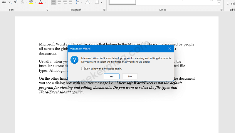 what do i do if microsoft word is not opening