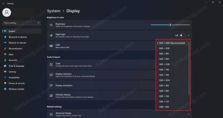 How to Change Display or Screen Resolution in Windows 11 (4 Ways)