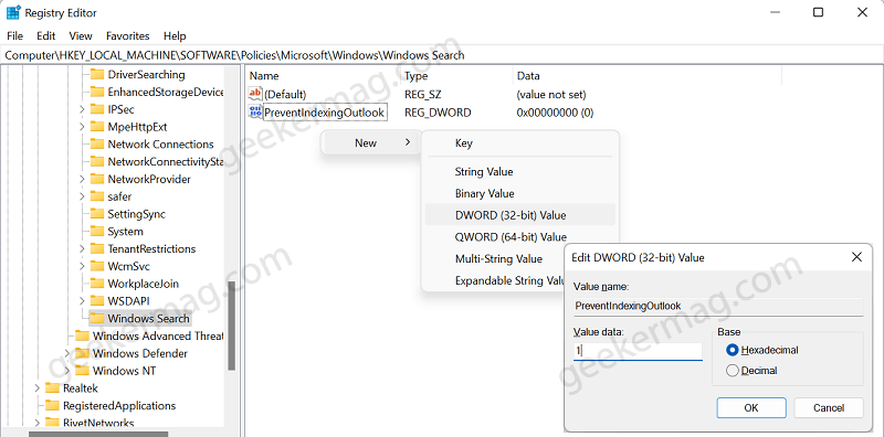 Fix  Outlook Search not working after Upgrading to Windows 11 - 55