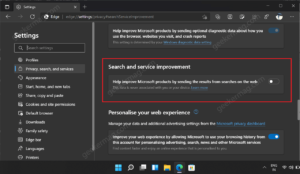 How to Stop Edge from Sending Web Search Results Data to Microsoft How to Stop Edge from Sending Web Search Results Data to Microsoft