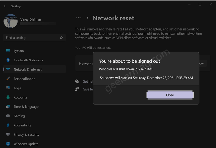 How to Default Reset Windows 11 Network Settings - 17