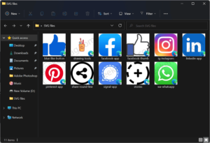 How to Enable SVG Thumbnail Preview in Windows 11 File Explorer How to Enable SVG Thumbnail in Windows 11 File Explorer