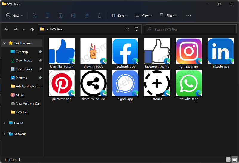 How to Enable SVG Thumbnail Preview in Windows 11 File Explorer - 55