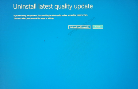 How to Uninstall Updates in Windows 11