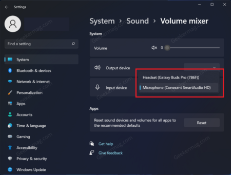 How to Choose Default Microphone On Windows 11 PC