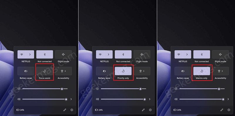 How to Turn On or Off Focus Assist in Windows 11 - 5