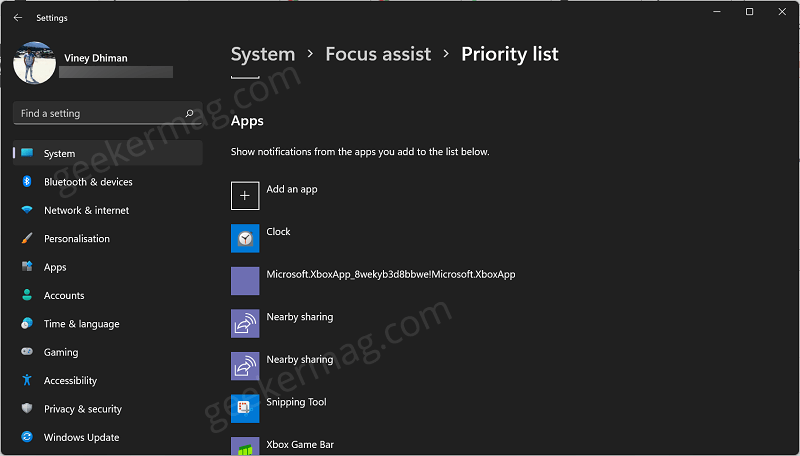 How to Turn On or Off Focus Assist in Windows 11 - 8