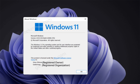 How To Change Registered Owner And Organization Details In Windows 11 PC