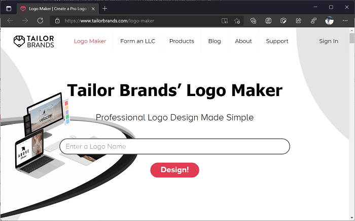 tailor brands logo maker