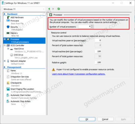 How to Fix "This PC Can’t Run Windows 11" Error in Hyper V