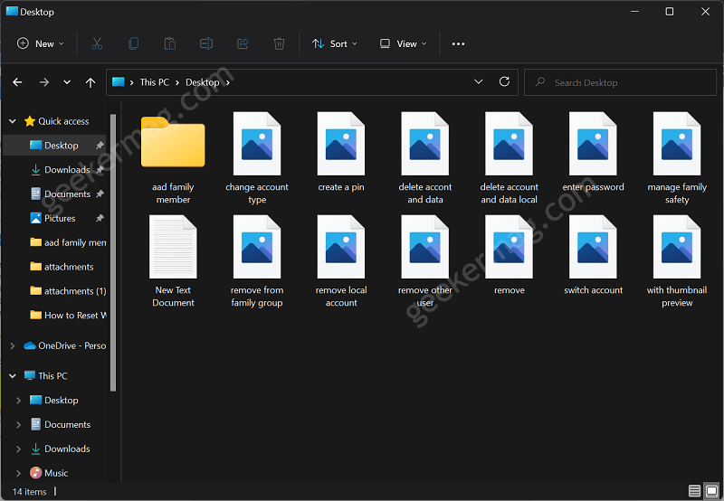 When Thumbnail Preview is disabled in windows 11