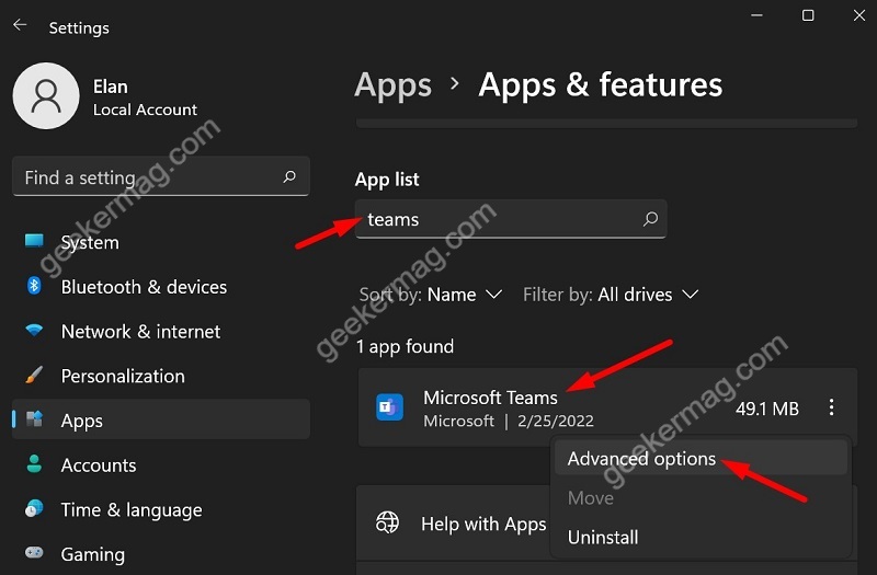 Fix   Teams Chat App  We ve Run into an Issue  in Windows 11 - 41