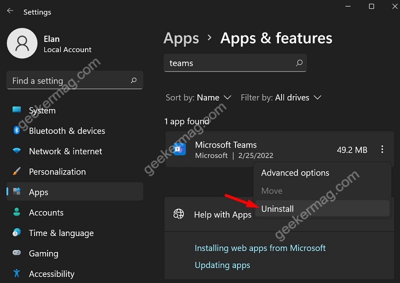 Fix   Teams Chat App  We ve Run into an Issue  in Windows 11 - 57