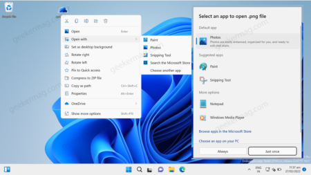 How to Enable New App Picker in Windows 11