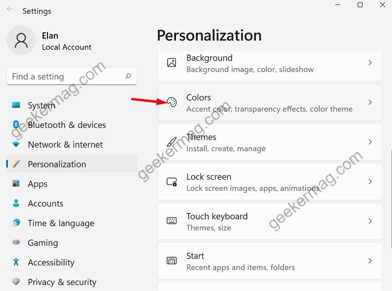 How to Enable and Disable Transparency Effect in Windows 11 PC - 27