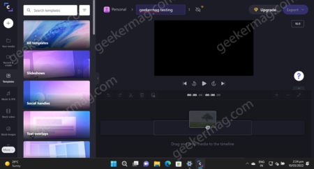 How to Edit & Create Videos using Clipchamp Video Editor in Windows 11