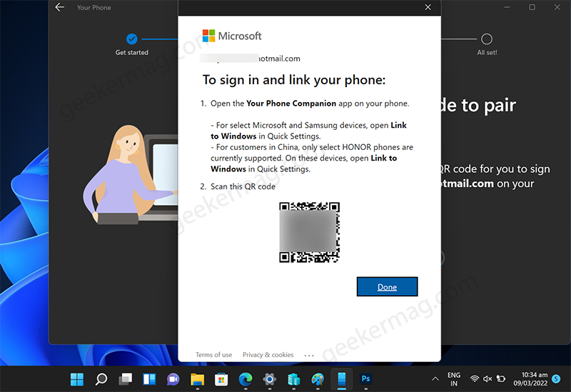 How to Link Android Phone to Windows 10 PC using Your Phone App - 10